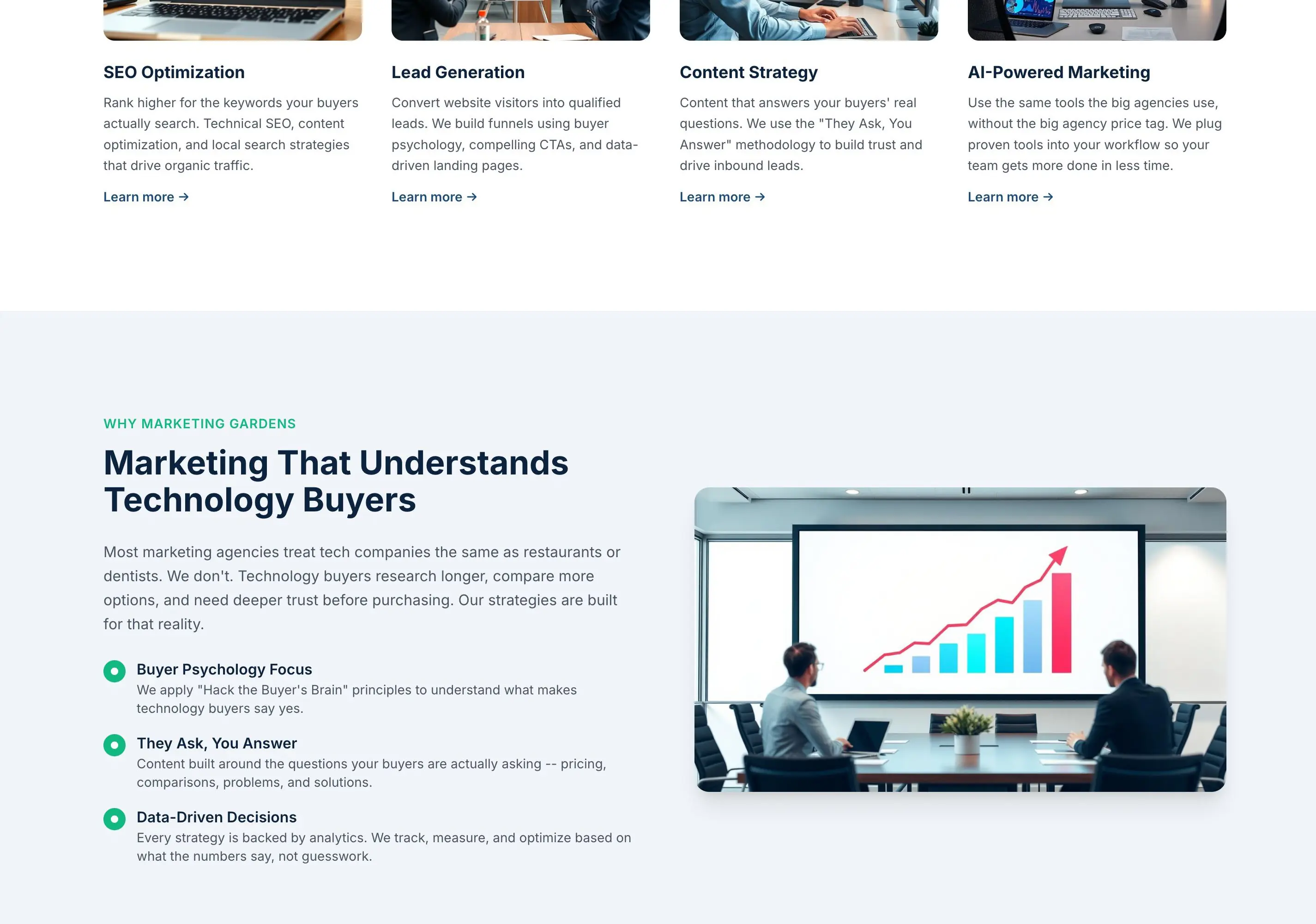 Production homepage desktop above the fold